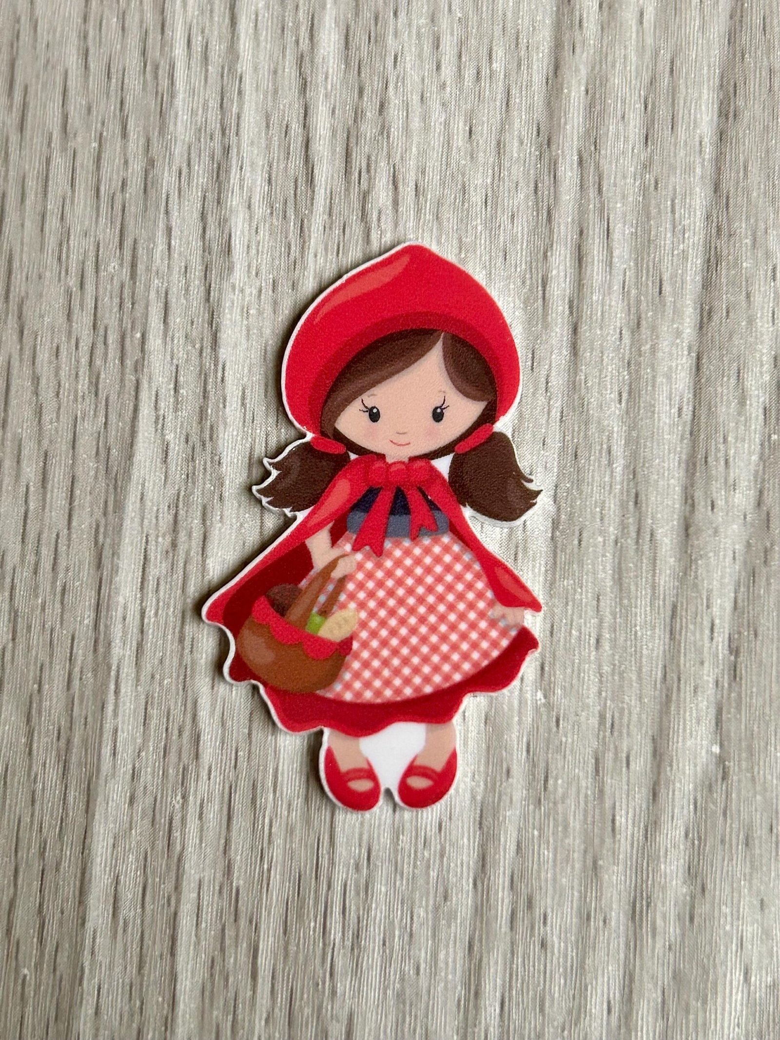 3 Red Riding Hood planar resin Flatback planars hairbow hair bow supplies focal craft supply jewelry bows clips DIY earrings books fairytale