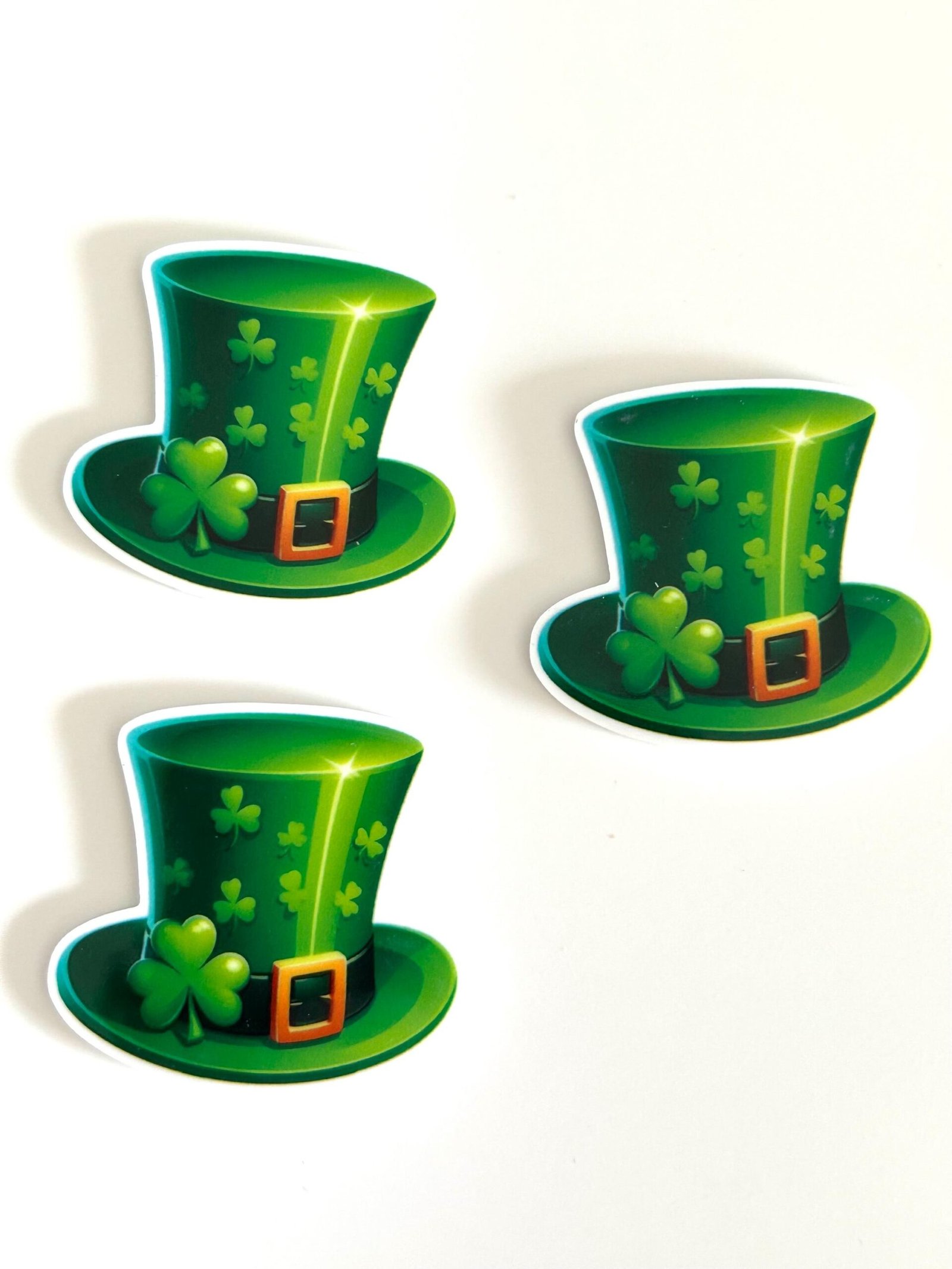 3 leprechaun Planar Resins Flatback planars hairbow hair bow supplies focal craft supply jewelry bows clips flatbacks DIY Irish St. Patrick - Image 4