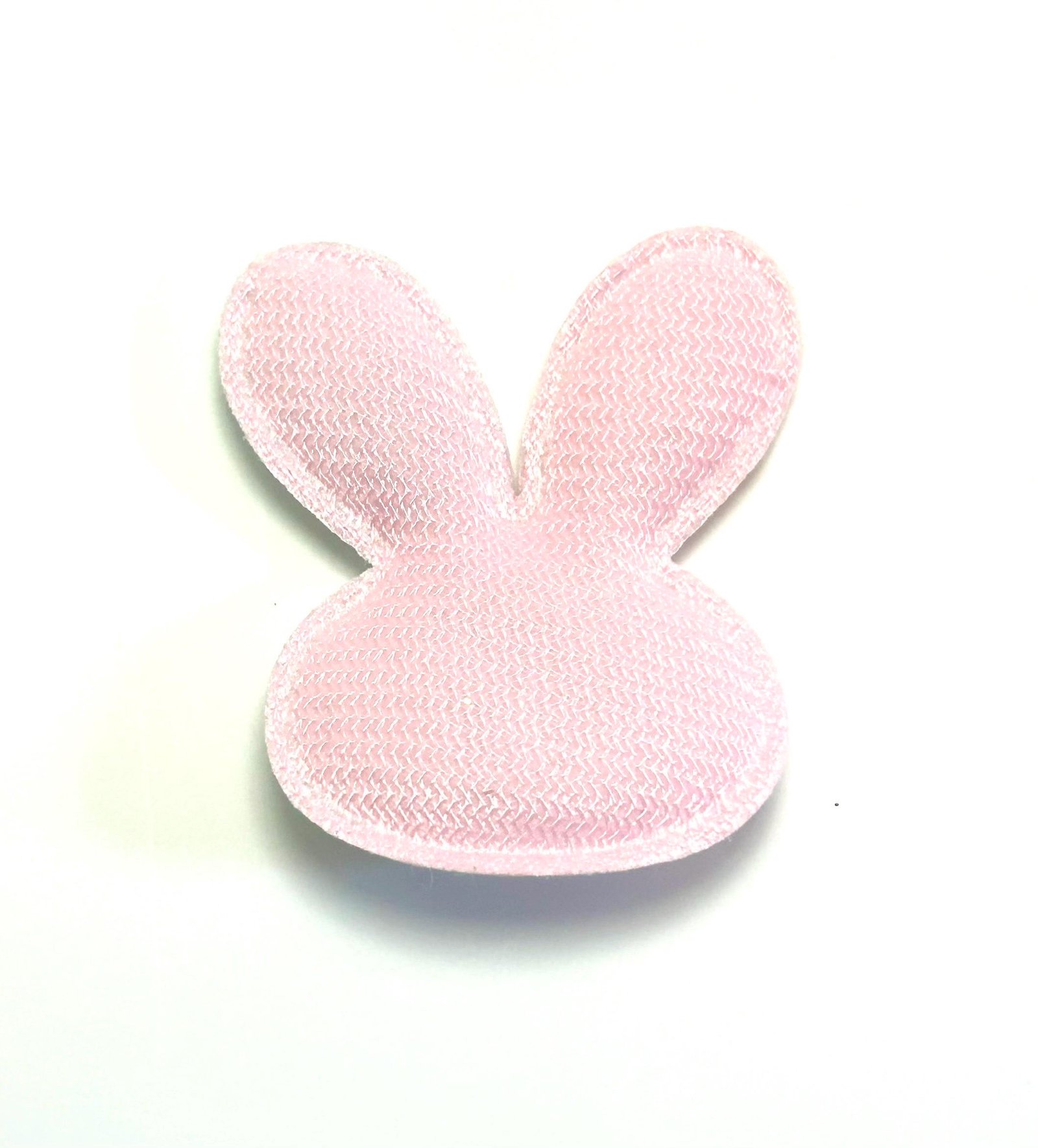 5 Iridescent Glitter Bunny Embellishments - Image 7