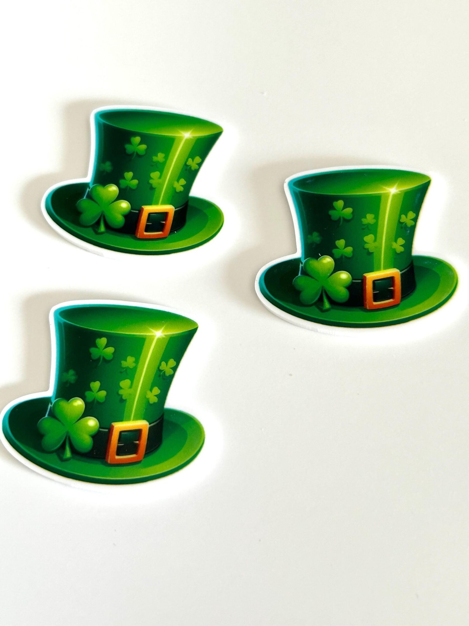 3 leprechaun Planar Resins Flatback planars hairbow hair bow supplies focal craft supply jewelry bows clips flatbacks DIY Irish St. Patrick - Image 3