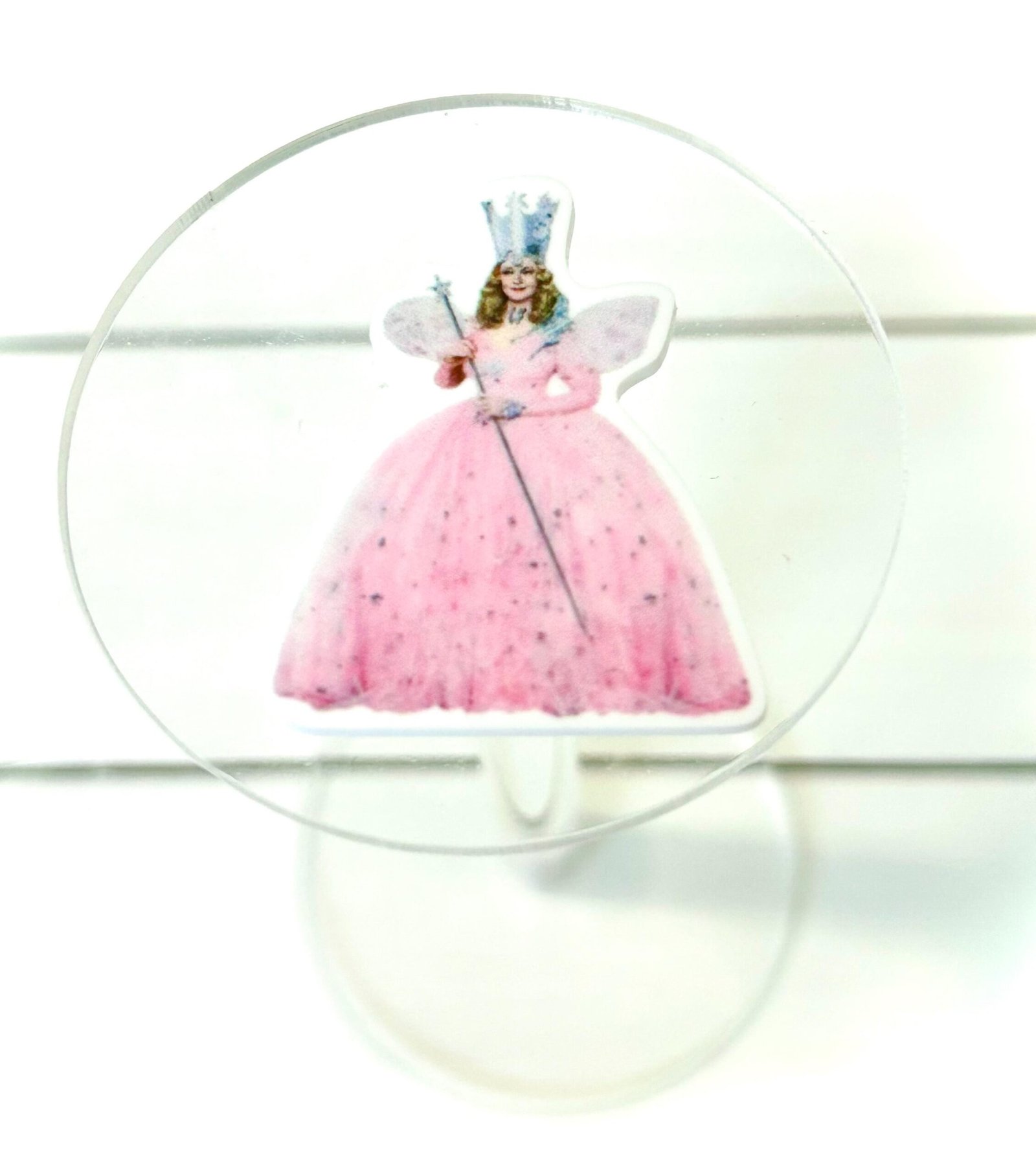 3 Oz Good Witch planar Resins Flatback planars hairbow hair bow supplies focal craft supplies bows Flatbacks Bows party fake baking Glinda - Image 3