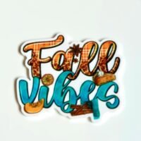 3 fall vibes Planar Resins Flatback planars hairbow hair bow supplies focal craft supply bows magnets clips flatbacks pumpkin DIY earrings