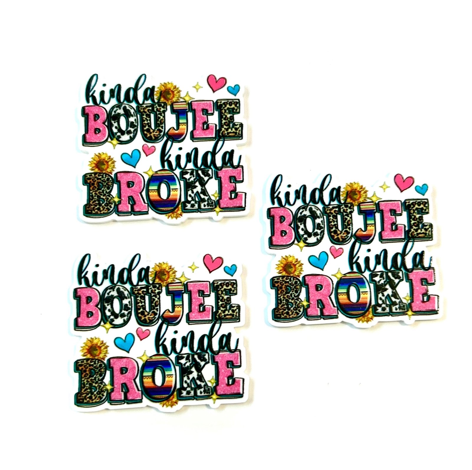 3 kinda boujee planar resins, quote flatbacks - Image 3