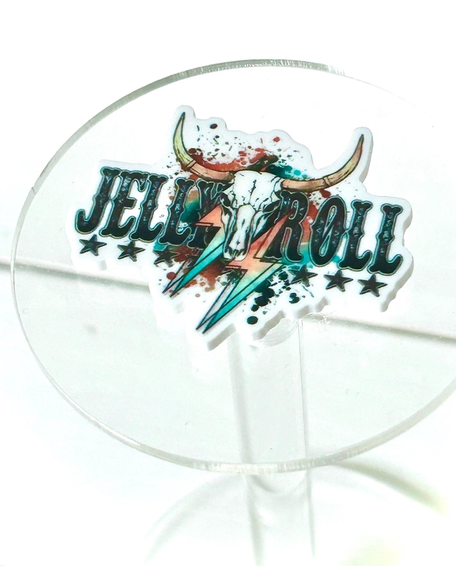 3 jelly country music Planar resins | craft supplies | soap making | bow making | bow centers | focal | charms | flatbacks | rolls | artist - Image 2