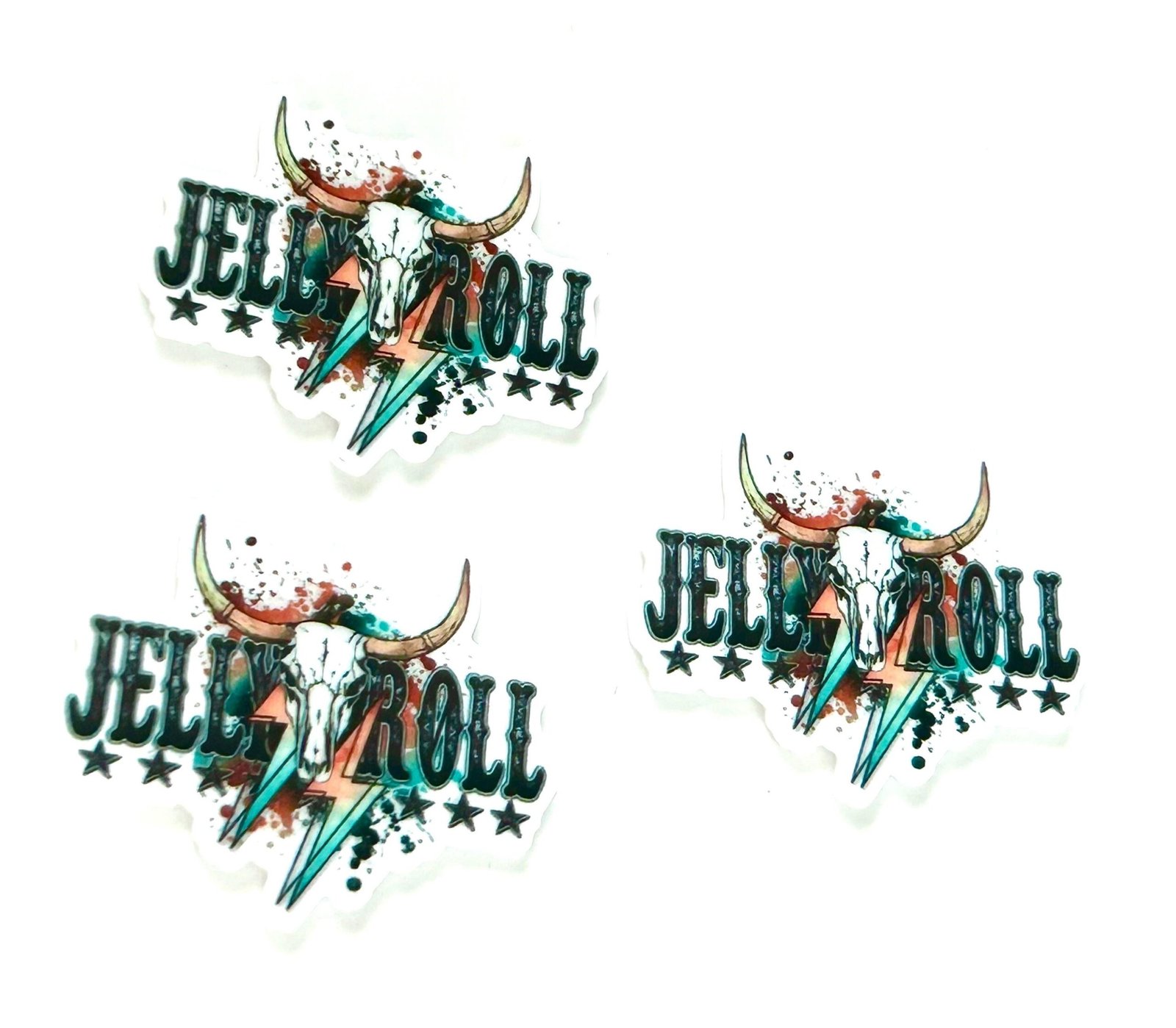 3 jelly country music Planar resins | craft supplies | soap making | bow making | bow centers | focal | charms | flatbacks | rolls | artist - Image 3