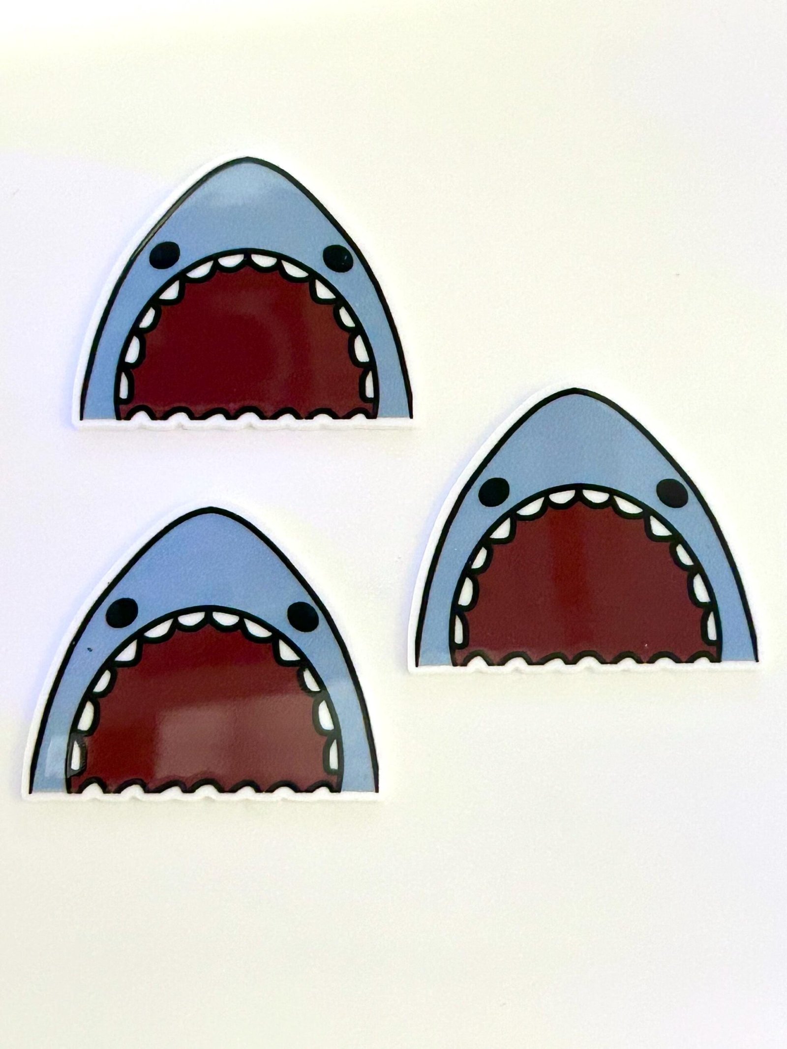 3 shark summer planar resins | craft supplies | soap making | bow making | bow centers | focal | summer | beach | Jaws | vacation | ocean - Image 4