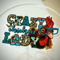 3 crazy chicken lady Planar Resins