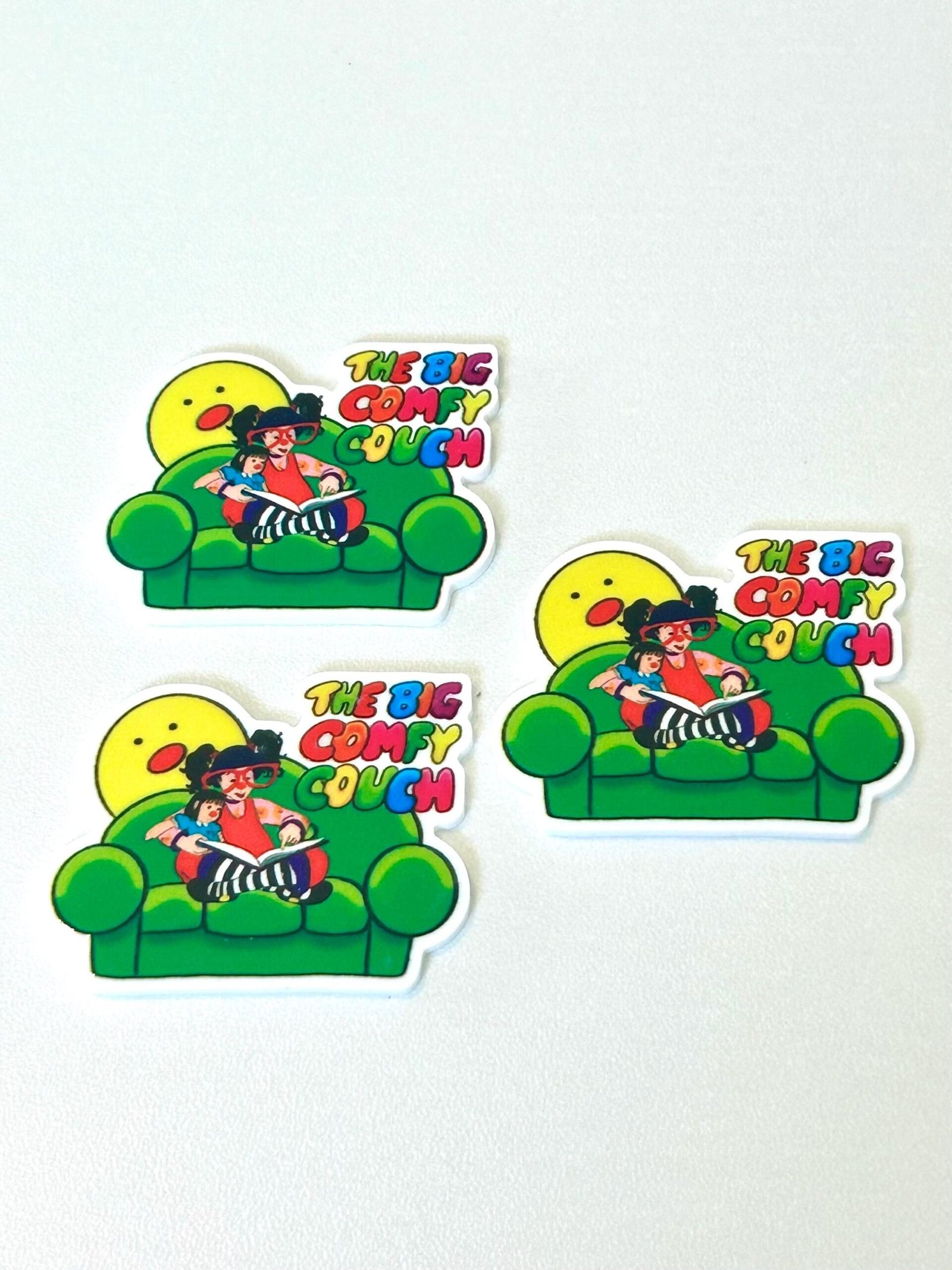 3 90’s kids show planar Resins Flatback planars hairbow hair bow supplies focal craft supply jewelry bows magnets flatbacks DIY Molly comfy - Image 3