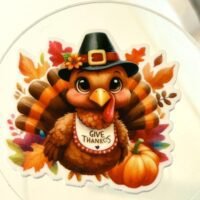 3 turkey Planar resins | craft supplies | soap making | bow making | bow centers | focal | thanksgiving | charms | Fall| fake bake | pilgrim