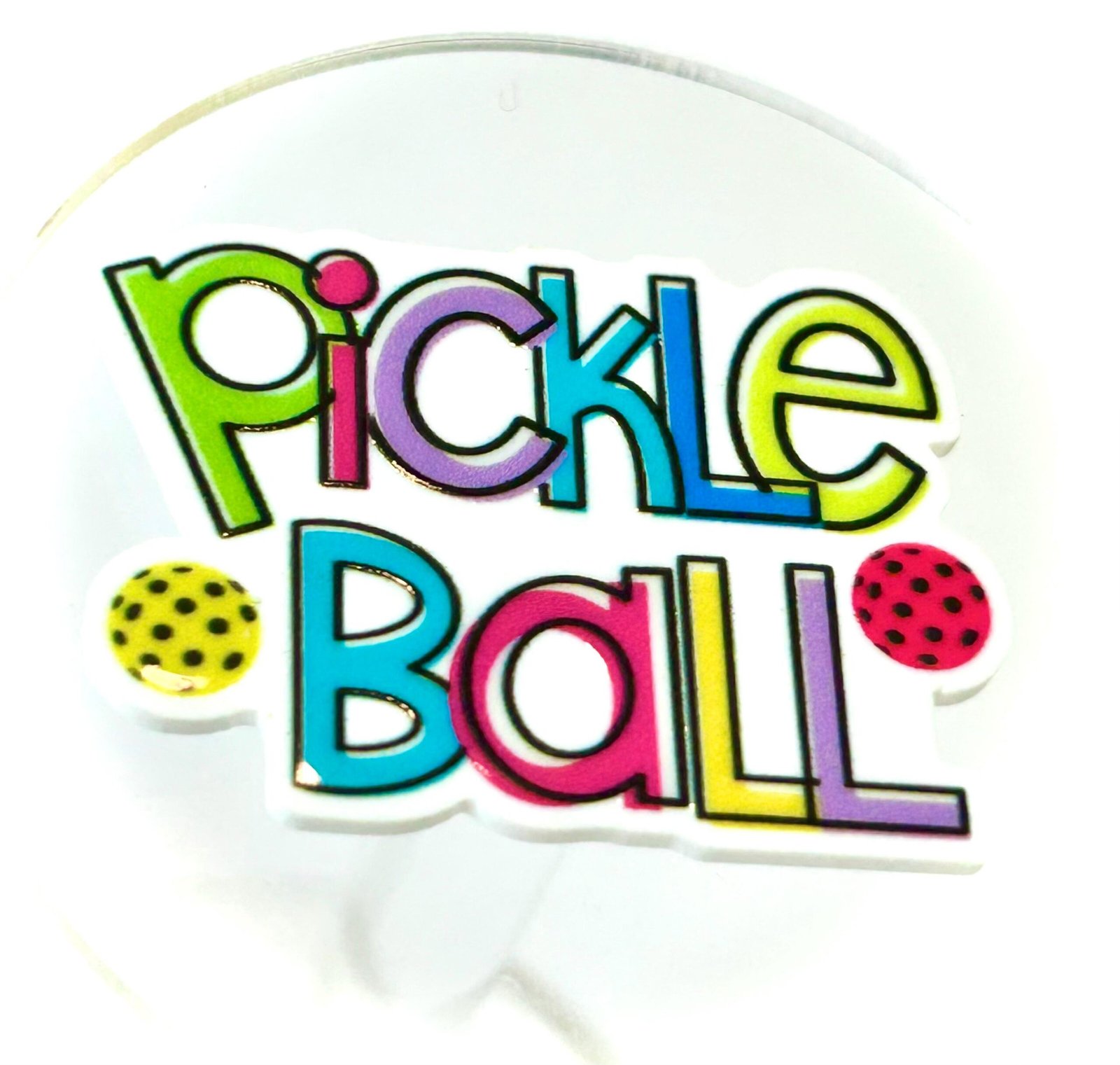 3 pickle ball planar resins, sports planars - Image 5