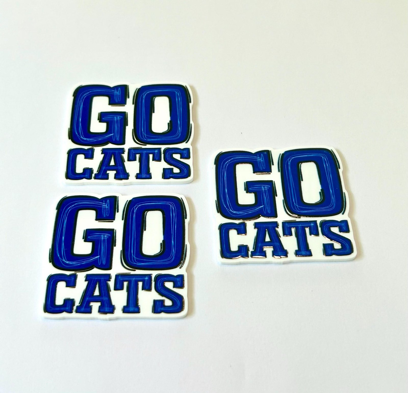 3 GO CATS planar resins | craft supplies | soap making | bow making | bow centers | focal | craft supplies | DIY phone grip | Sports