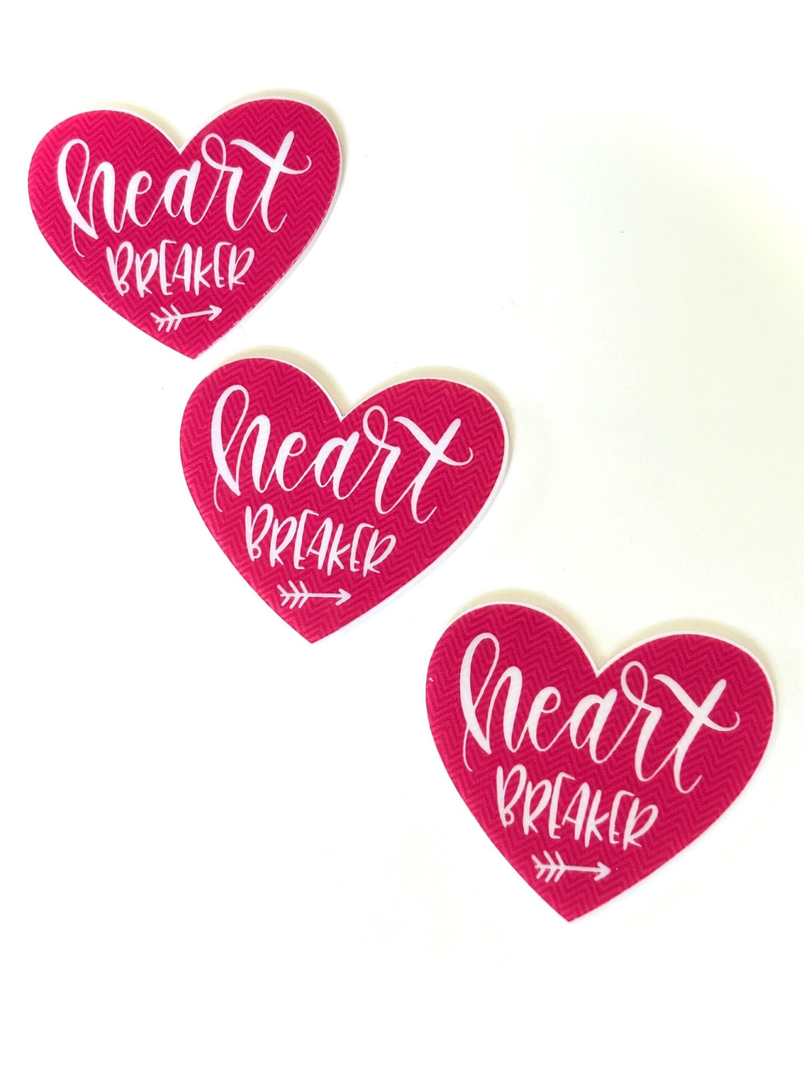 3 heartbreaker Planar Resin Flatback keychain hairbow hair bows supplies craft supply focal leopard cheetah earrings Valentine’s Day charms,