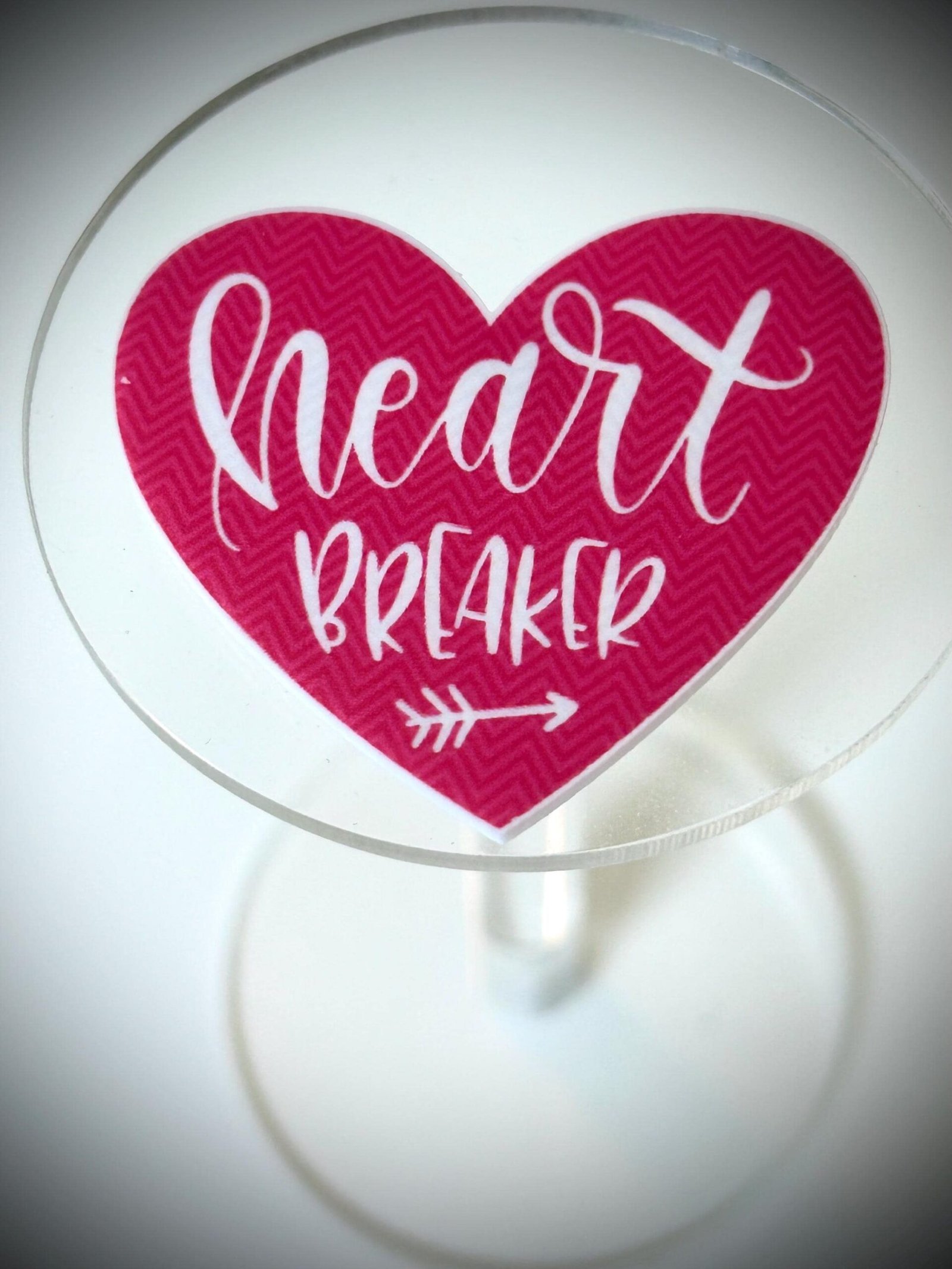 3 heartbreaker Planar Resin Flatback keychain hairbow hair bows supplies craft supply focal leopard cheetah earrings Valentine’s Day charms, - Image 2