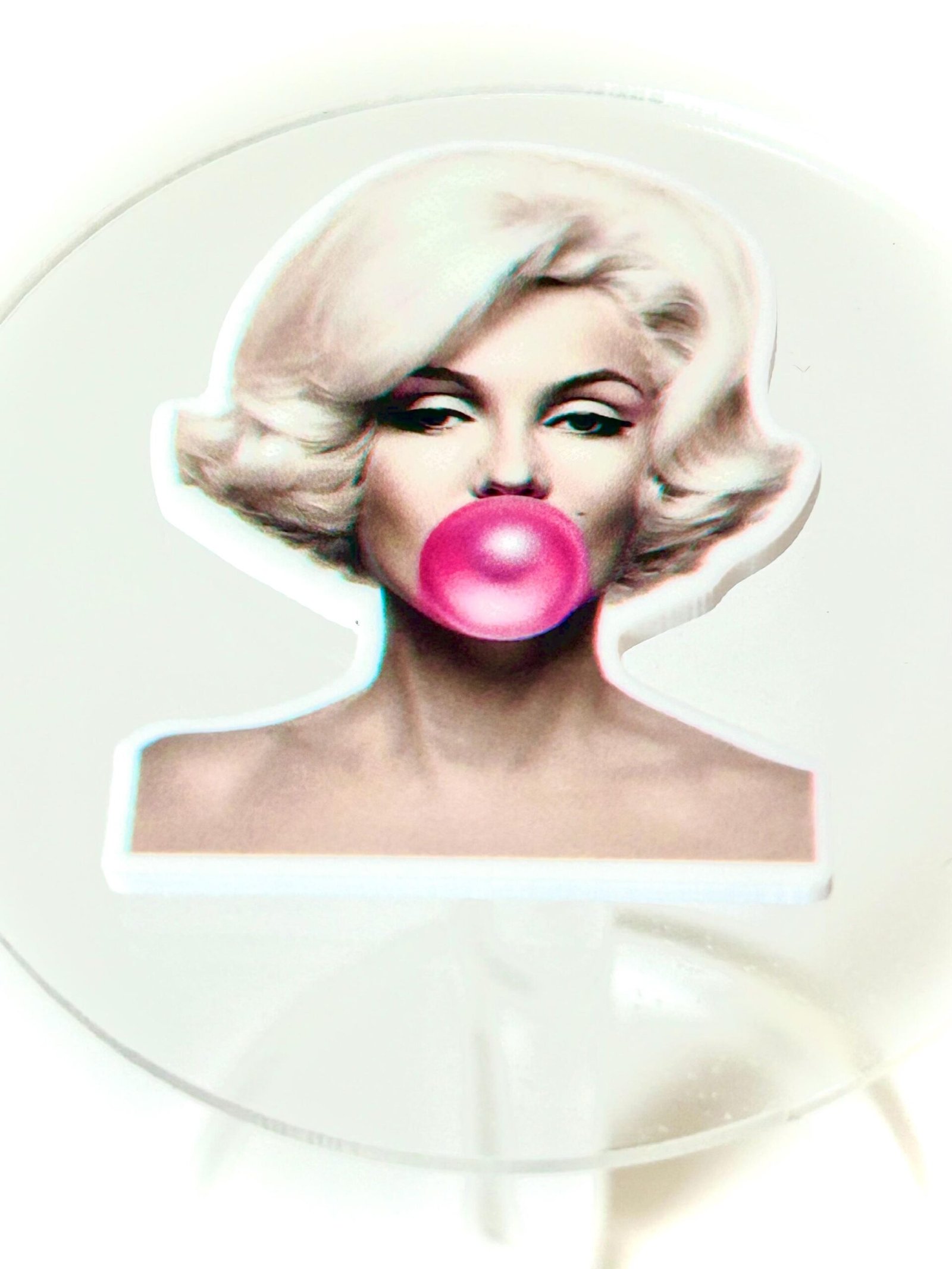 3 Blonde Icon Planar Resins, flatbacks, hair bows, craft supplies, earrings, jewelry, badge reels, DIY croc charms, fake bake, phone cases - Image 3