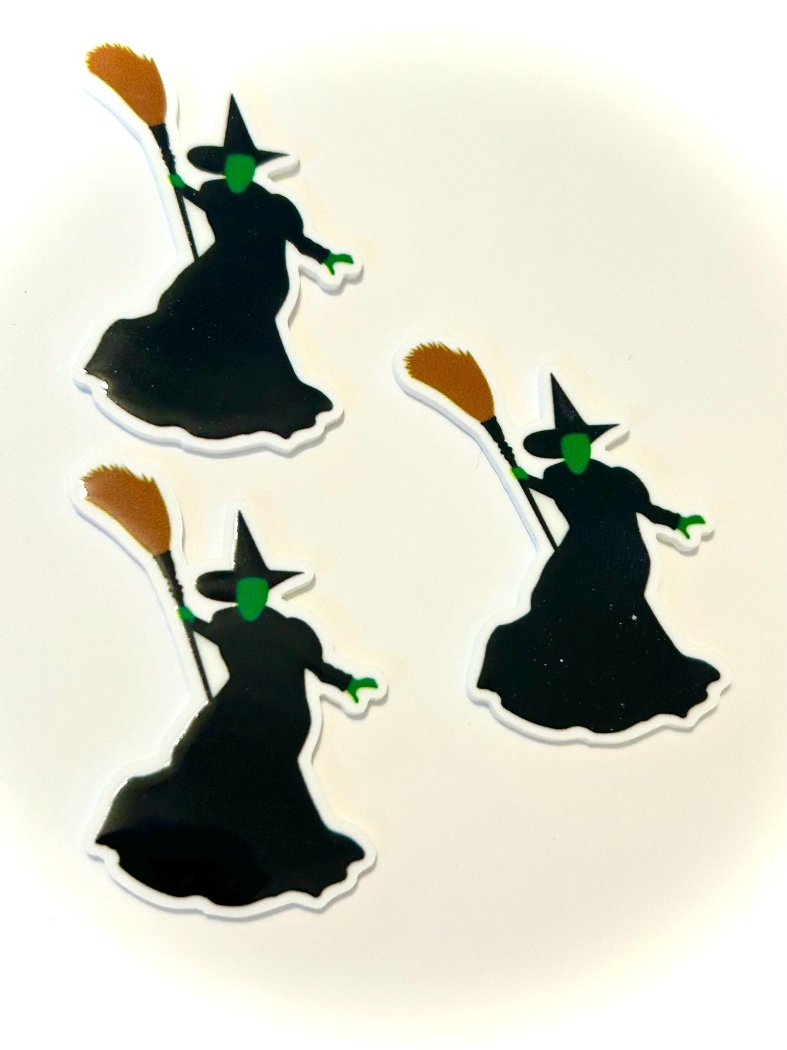 3 Oz Wicked Witch planar Resins Flatback planars hairbow hair bow supplies focal craft supplies bows Flatbacks Bows party fake bake, crocs - Image 3