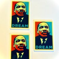 3 MLK Dream Planar Resin Flatbacks, focal, hair bow supplies, craft supplies, supplies for making bows, soap, badge reel, charms inspiring