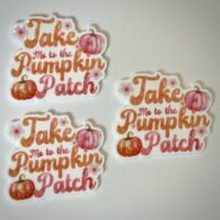 3 Pumpkin Patch planar resins | craft supplies | soap making | bow making | bow centers | focal | flatbacks | flatbacks, Halloween, fall