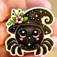 3 Halloween Witch Spider Planar Resins, Flatbacks, planars, Hairbow, hair bow centers, focal,craft supplies, jewelry, bows, flatbacks DIY