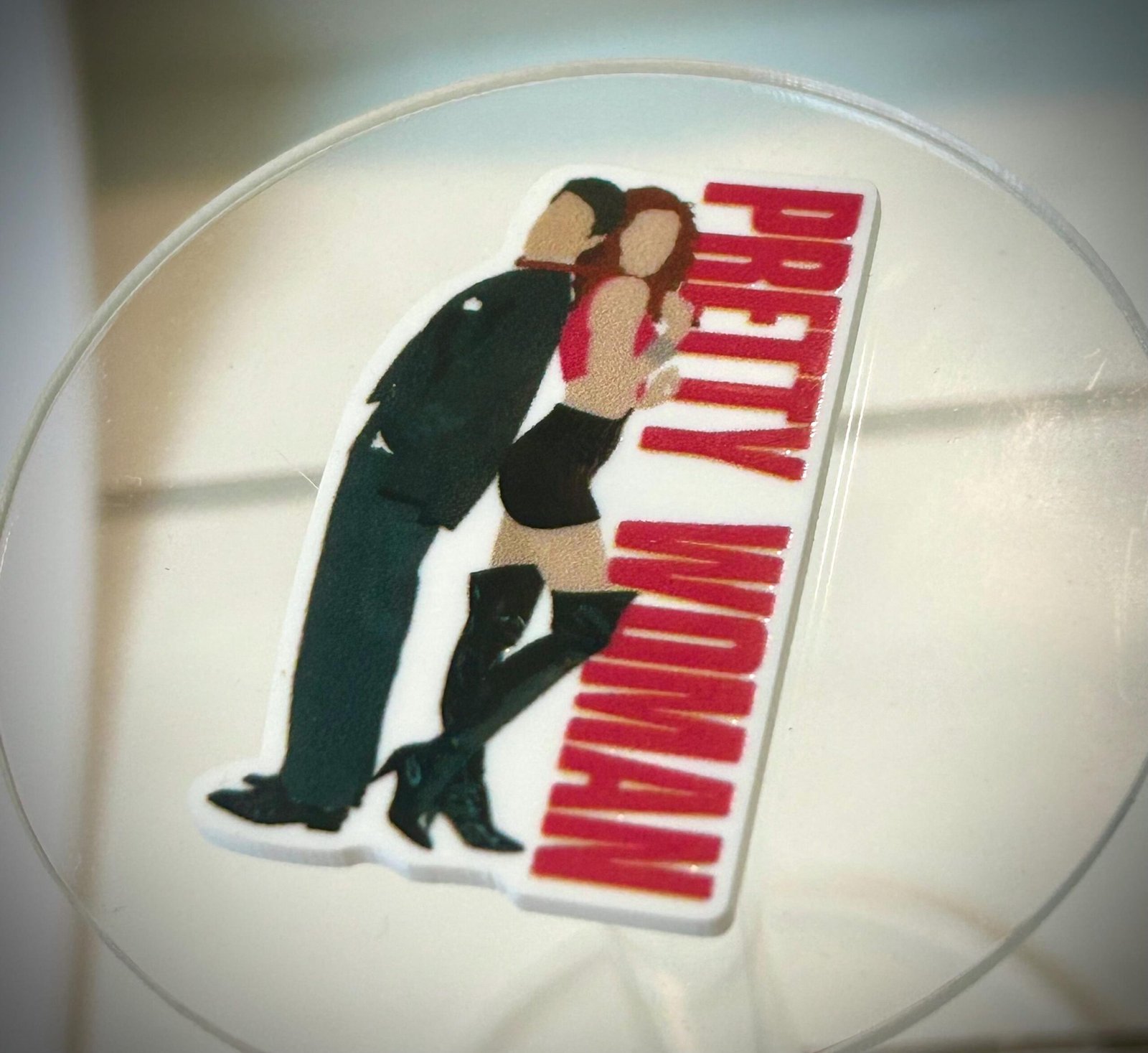 3 Pretty Woman Planar Resins, flatbacks, badge reels, retro 80’s movies, resins, hair bow centers, earrings, craft supplies, croc charms