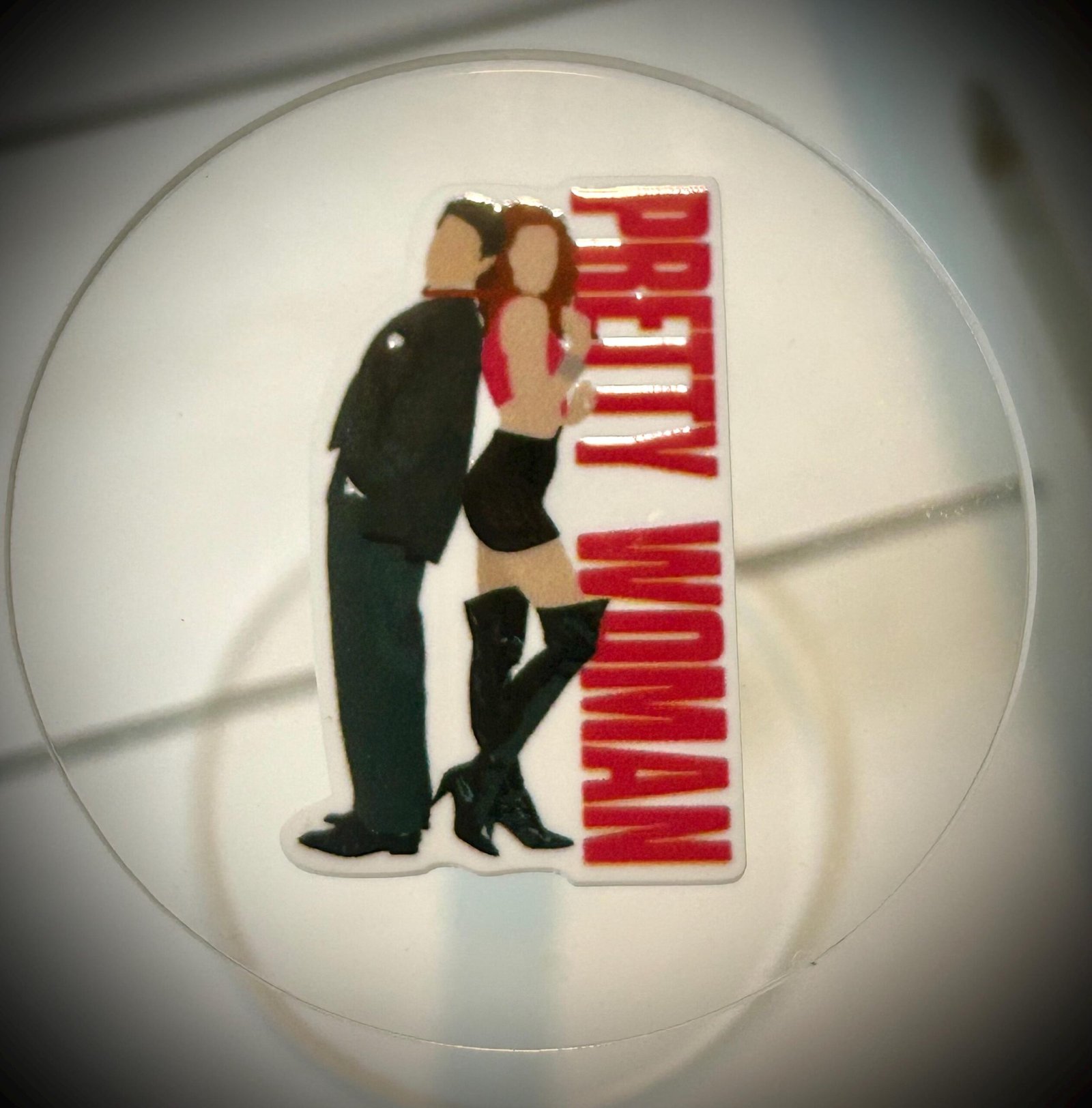 3 Pretty Woman Planar Resins, flatbacks, badge reels, retro 80’s movies, resins, hair bow centers, earrings, craft supplies, croc charms - Image 2