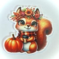 3 fall squirrel planar Resins, Flatbacks, Hairbows,hair bow centers, craft supplies, jewelry, fake bake, earrings, charms, DIY, acorn charms